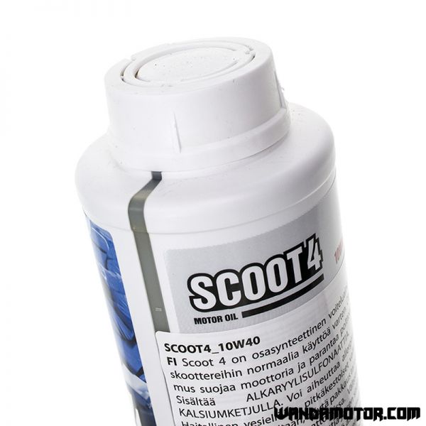 4-tahtiöljy Ipone Scoot4 10W-40 1L-2
